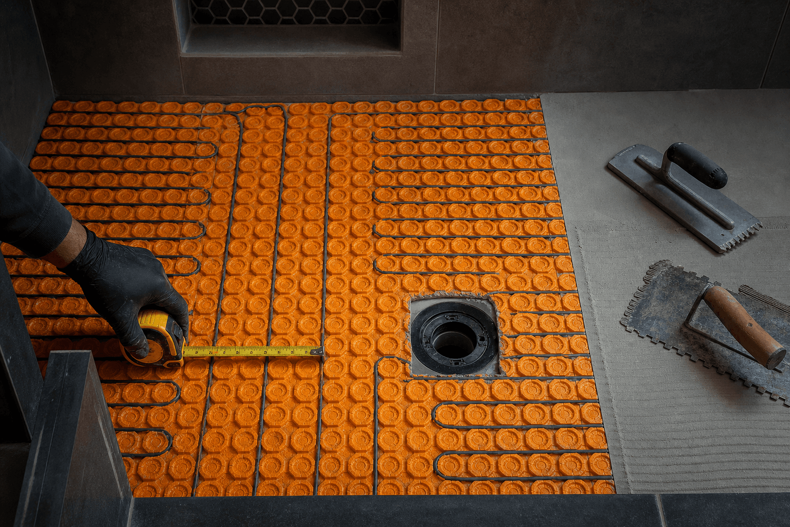 Heated floor system